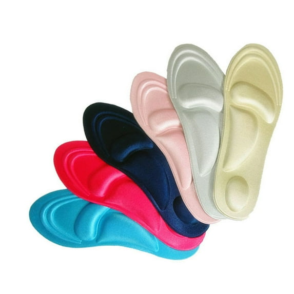 harmtty Shoe Support Arch Orthotic Gel Insoles Massaging Sport Pad Men Women Foot Care,Men Black