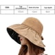 thumbnail image 2 of Sombreros de malla para el sol para mujer, ligeros, plegables, para playa, con ala ancha, sombrero de pescador, 2 of 5