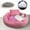 Pink, variant on Nebwoak Cat Bed for Indoor Cats Washable Fluffy Plush Pet Beds Pet Bed for Puppy and Kitten