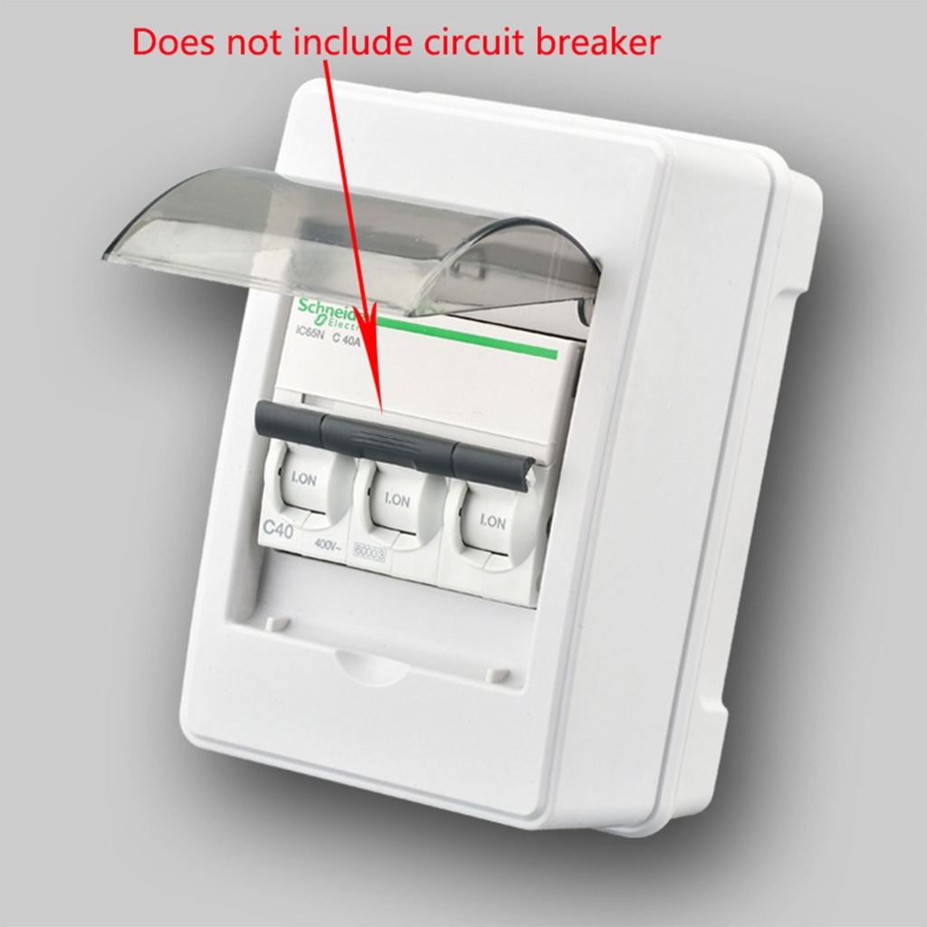 AOOOWER Water Proof Electrical Distribution Box Circuit Breaker Power Junction Wire Box