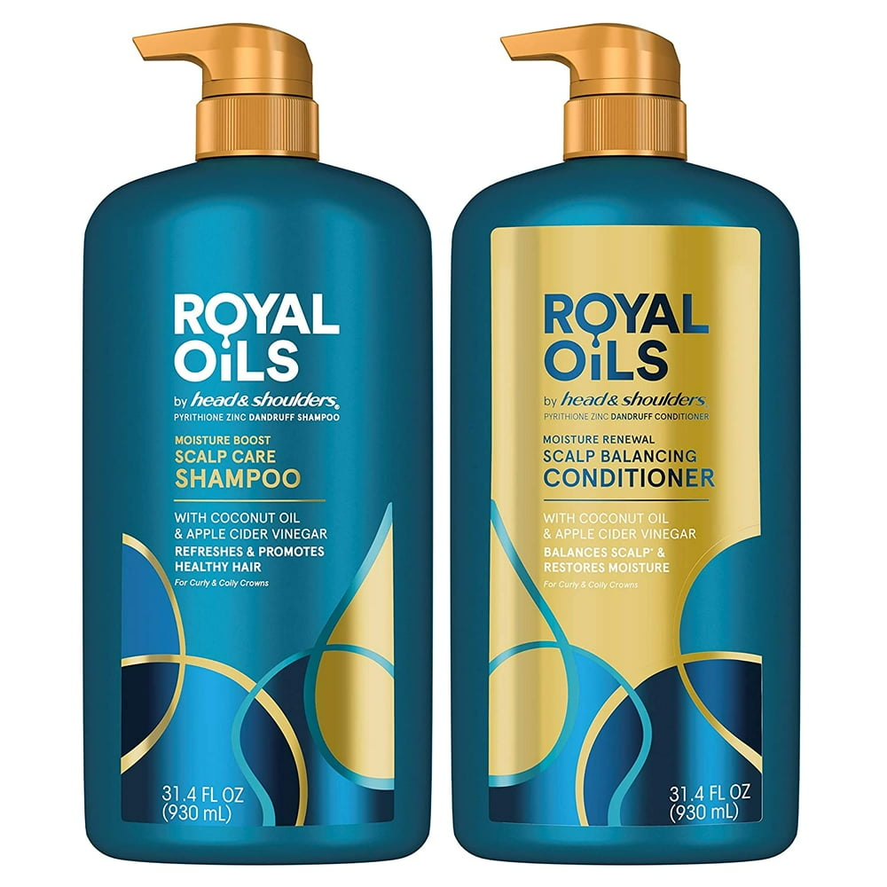 Head & Shoulders, Royal Oils Dandruff Shampoo Conditioner with Coconut
