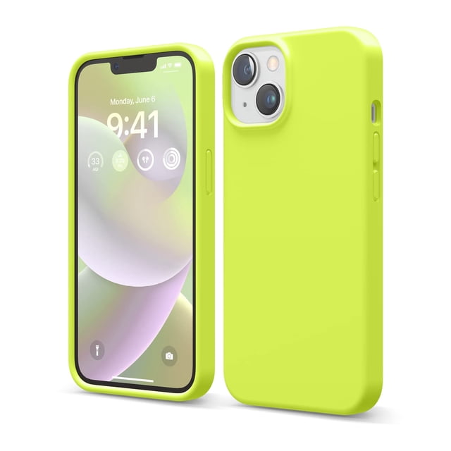 Funda de teléfono Elago compatible con iPhone 14 de silicona líquida