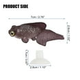 thumbnail image 2 of Unique Bargains Aquarium Artificial Golden Fish Ornament Glowing Simulation Animal Decoration with Suction Cup Brown, 2 of 7