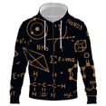 thumbnail image 1 of Sudadera con capucha con estampado 3D de fórmula matemática para hombre y mujer, ropa de calle informal de moda, estilo hip hop, con cremallera, 2024, 1 of 6