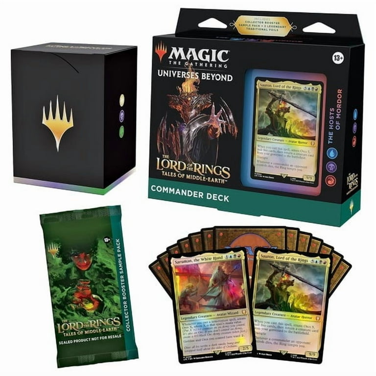 Magic: The Gathering The Lord of the Rings Commander Deck Bundle