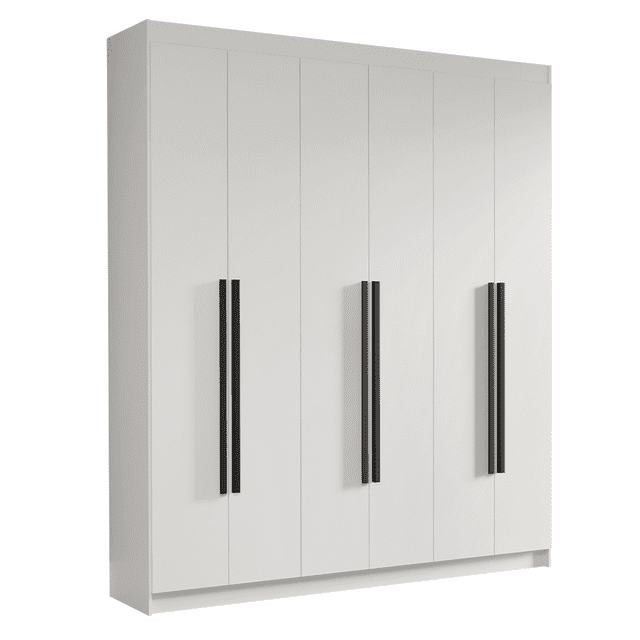 Ropero Closet Madesa Venus 6 Puertas 2 Espejos 180cm BB 08