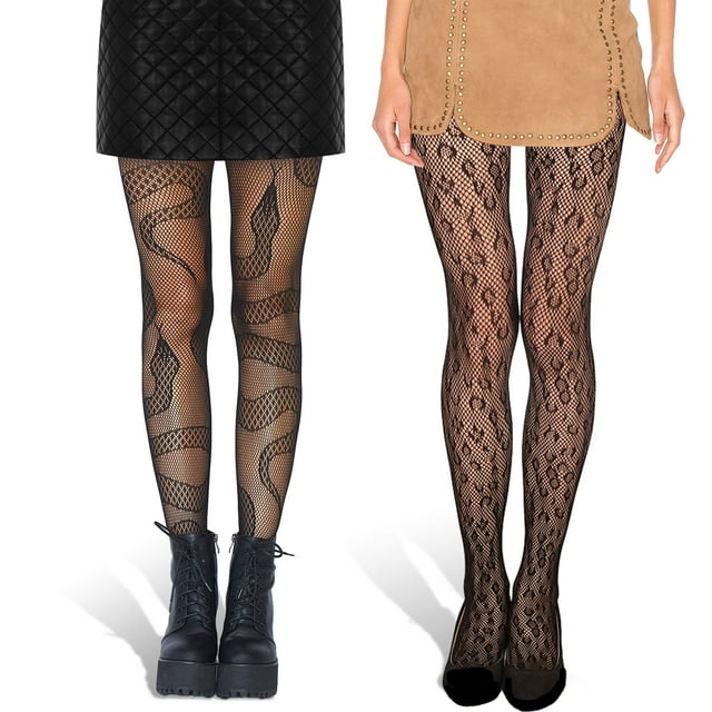 Decodeary Collants Résille en Dentelle Doux et Confortables, Mode, Élasticité, pour le Confort, Collants Résille Aguichant, Premium 2
