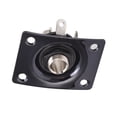 thumbnail image 1 of Guitar Output Jack Plate, Electric Guitar Square Shape Metal Compact Guitar Jack Socket Plate For Telecaster, 1 of 8
