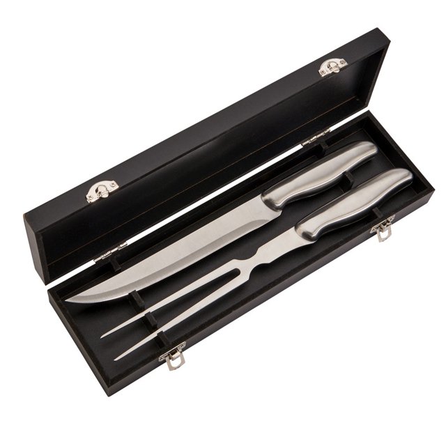 Set de Tallado Creative Gifts International en Acero Inoxidable