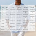 thumbnail image 5 of Men's Linen Blend Henley Shirt Long Sleeve Casual Button Down Shirts Lightweight Breathable Summer Beach Tops, 5 of 5