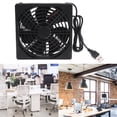 thumbnail image 2 of Oasiva Router Fan DIY PC Cooler TV Box Case Fan Cooling Silent Quiet 5V USB Power, 2 of 10