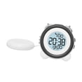 thumbnail image 2 of Reloj despertador digital Strade Fareast Limited redondo con 2 configuraciones de alarma, 2 of 8