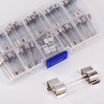 thumbnail image 5 of 72Pcs 6x30mm Quick Fast Blow Electrical Glass Tube Fuse Assorted Kit 0.5A-30A, 5 of 6