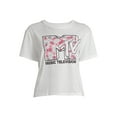 thumbnail image 6 of MTV Juniors' Floral Graphic T-Shirt, 6 of 6