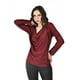 thumbnail image 1 of Blusa elegante de sati­n Roman Fashion /Juvenil, 1787 (Vino) vino M, 1 of 5