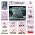 thumbnail image 4 of Lenovo Tab 10.1 1920 x 1200 60Hz MediaTek Helio G85 4G 128G WiFi 5 Android 14 ZAEH0148US, 4 of 24