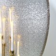 thumbnail image 5 of BalsaCircle 7.5 feet Silver Metallic Sequin Round Backdrop Stand Cover Wedding Party, 5 of 8