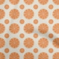 thumbnail image 1 of oneOone Georgette Viscose Orange Fabric Fruits Lemon Slice Craft Projects Decor Fabric Printed By The Yard 42 Inch Wide, 1 of 4