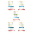 thumbnail image 2 of Transemion 24Pcs/Set Sponge Painting Brush Wooden Handle Nursery Drawing Tools 5Set, 2 of 6