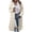 Beige a2, variant on jobturf Long Jackets for Women Casual Loose Lightweight Plaid Shacket Fall Winter Fashion Outerwear Long Sleeve Button Down Coats