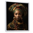 thumbnail image 2 of Designart "Poetic African Women I" African American Floater Framed Canvas Wall Art, 2 of 7