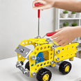 thumbnail image 5 of 7in1 Construction Vehicle Building Set for Kids, Engineering DIY Building Toys for Boys 8-12 Years Old Birthday Gifts-180Pieces, 5 of 6