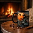 thumbnail image 6 of Halloween Mug,Halloween Desk Decor,Halloween Witch Ceramic Mug, Reusable Festive Coffee Tea Cup for Home Office Desk Decor Holiday Gifting(A 12oz), 6 of 7