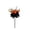 A, variant on HBICUIH Halloween Pumpkin Leaf Branch, Plastic Home Floral Arrangement Accessory for Halloween Party Decor