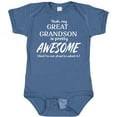 thumbnail image 3 of Inktastic Yeah My Great Grandson is Pretty Awesome Boys or Girls Baby Bodysuit, 3 of 5
