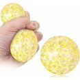 thumbnail image 1 of 1 Uds. Juguete de pelota para apretar, pelotas antiestrés, juguete sensorial para inquietos para niños y adultos, pelota antiestrés, muy apropiada para los adultos y los niños, para tu tiempo amarillo, 1 of 2