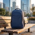 thumbnail image 2 of Laptop Backpack,19 Inch Multi-Compartment Waterproof Lightweight Bag for Men Women | Travel Essentials Bag | Large capacity Commute Daypack,Navy, 2 of 8