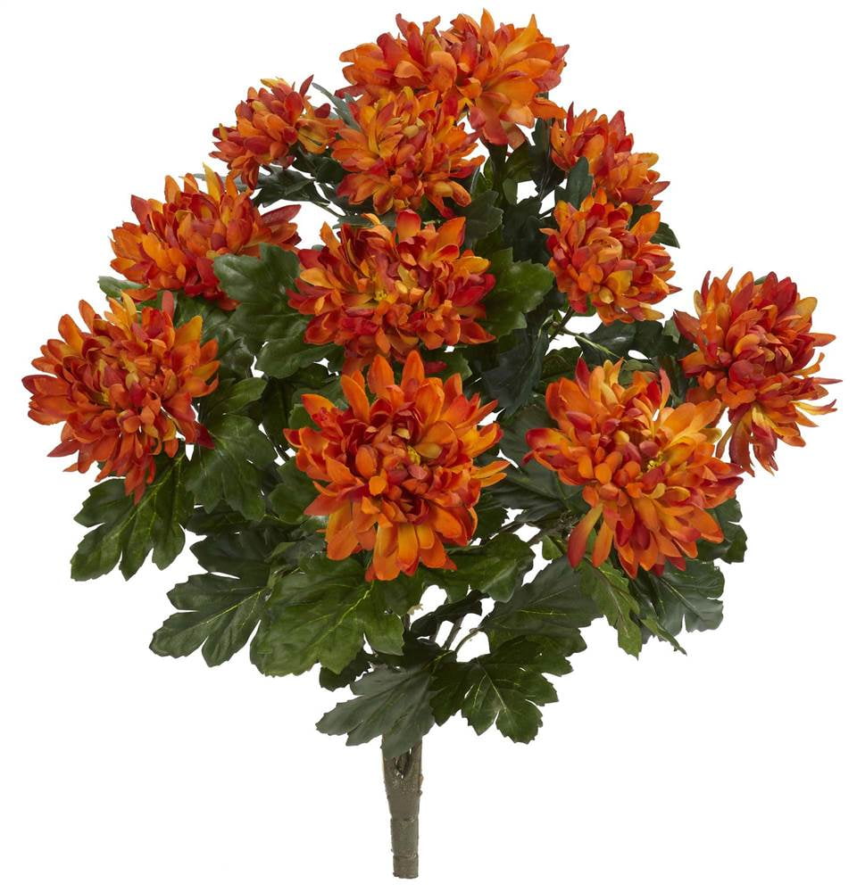 22" Spider Mum Artificial Plant (Set of 2)