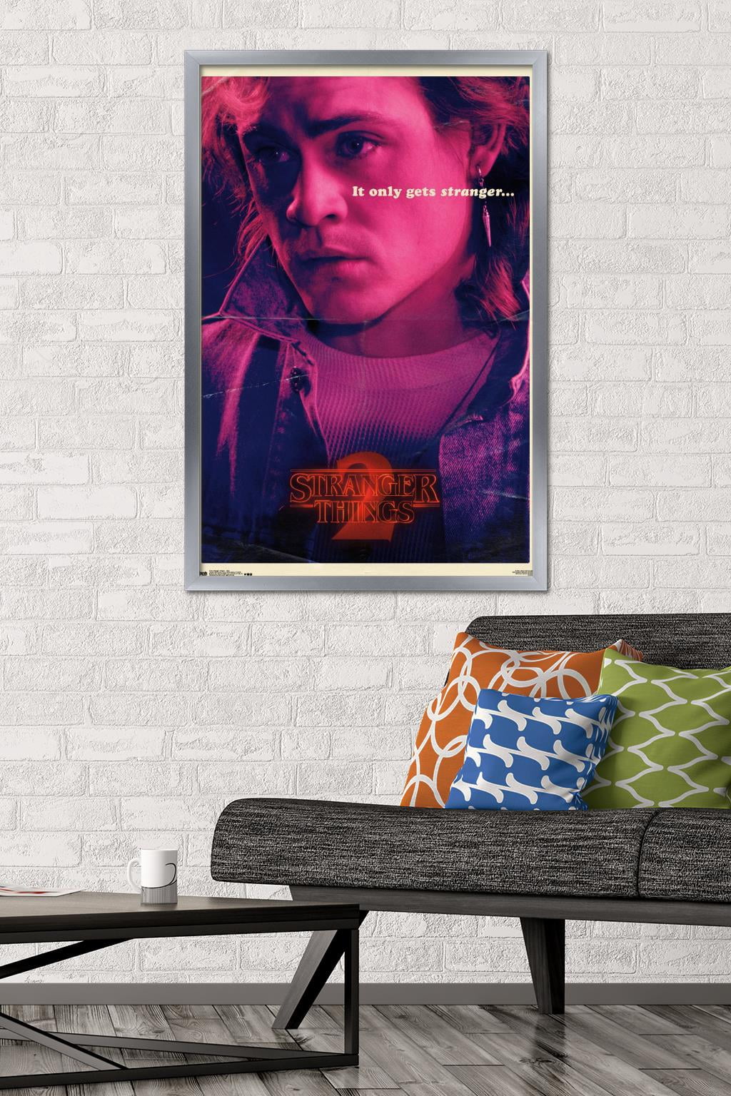Netflix Stranger Things: Season 2 - Billy Wall Poster, 22.375" x 34", Framed