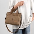thumbnail image 6 of HGIEYS Women's Small Canvas Tote Purses Casual Multi-pocket Shoulder Crossbody Bag Everyday Handbags, 6 of 7