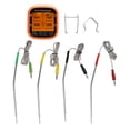 thumbnail image 2 of Meat Temperature Probe, Efficient Waterproof APP Remote Control Meat Temperature Probe with Alarm for Cooking, 2 of 7