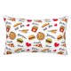 thumbnail image 1 of Balery Fast Food Funda de Cojín Estampada, Regalos para Mujeres, Regalos de Amor para Ella, Regalos para Novia o Esposa, Funda de Almohada-16"x24", 1 of 6