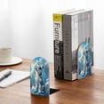 thumbnail image 5 of Sikiie Cloud Sunshine Puppy Bookends 1 Pair, Wood Bookends for Shelves, Book Ends for Shelves, Book Shelf Holder for Home Office, 5 of 7