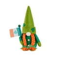 thumbnail image 2 of St. Patricks Day Decor St. Patrick's Day Gnome Decoration, Green Spring Plush Doll, Irish Dwarf Decorations Home Gift Table Ornaments, 2 of 5