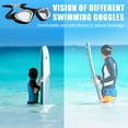 thumbnail image 4 of Gafas de natación Gafas de natación Gafas de natación para adultos de alta definición, impermeables, antivaho y con montura grande, 4 of 6