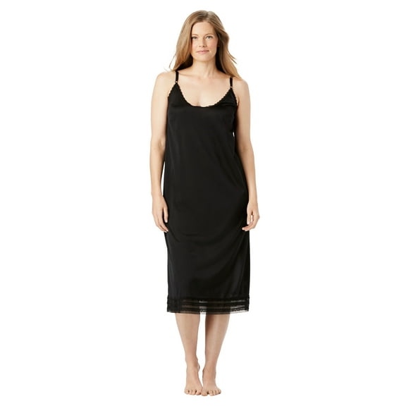 Comfort Choice Plus Size Full Slip Snip-To-Fit
