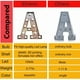 thumbnail image 3 of Letra Decorativa LED Marquee D Elnsivo Estilo Vintage Oxidado, 3 of 7