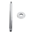 thumbnail image 2 of Ceiling Mounted Shower Head,1 2” Pipe Stainless Steel Round Top Shower Arm Pipe Wall Mount For Bathroom Ceiling Shower Head 15 Cm, 2 of 8