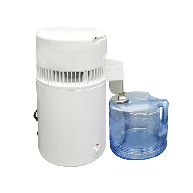 Distilled Water Maker, 1 Gallon Water Distiller, 10.75 X 10.75 X 15.35", 4L Home Countertop Water Distiller Machine, Table Desktop Water Distill Distilling Purifier Purification Filter