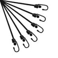 thumbnail image 5 of SDTC Tech 12 Inch Bungee Cord with Hook, 6 Pack Superior Latex Heavy Duty Elastic Rope Straps Strong Tie Down with Hooks Lock onto Anchor Points of Luggage Rack/Camping/Tarps/Hand Carts etc., 5 of 5