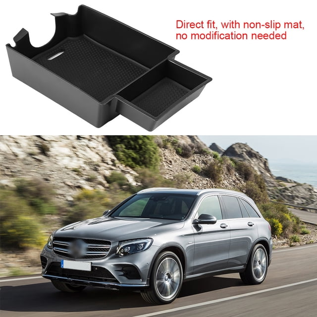 Caja De Almacenamiento Para Reposabrazos, Organizador De Consola Central Ligero Y Antiarañazos, Práctico Para Accesorios De Coche