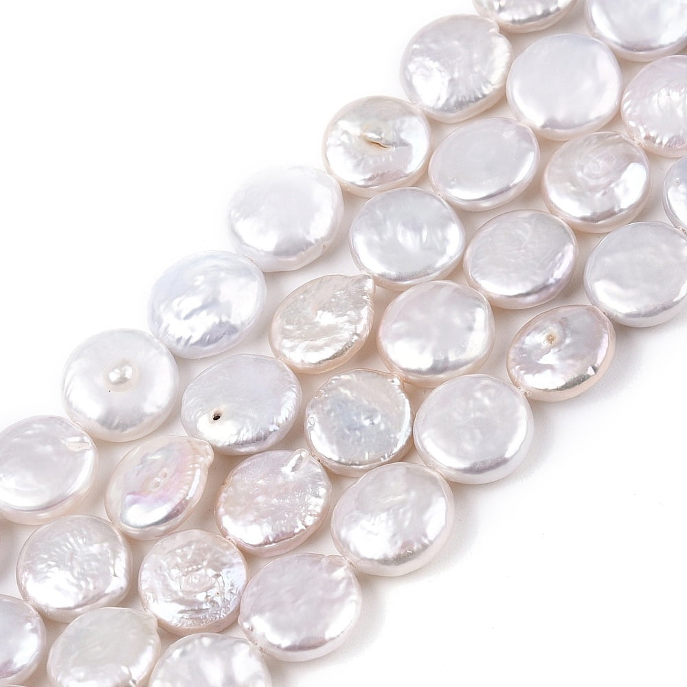 1strand Natural Keshi Pearl Beads Strands Baroque Pearls Seashell color 9~15x8.5~10x2.5~6mm Hole 0.6mm about 30~39pcs/strand 14.96~15.35 inch