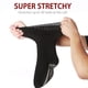 thumbnail image 4 of Calcetines Anchos Puños De Punto Elásticos Altos Hombre Mujer Negro, 4 of 7