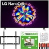 LG 86-inch 86NANO90UNA Nano 9 Series Class 4K Smart UHD NanoCell TV with AI ThinQ (2020) Cinema HDR Bundle with TaskRabbit Installation Services + Deco Gear Wall Mount + HDMI Cables + Surge Adapter