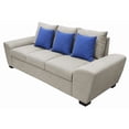 thumbnail image 4 of Sala Modular 3-2 El Bazar Store Islandia Lino nacional Beige Sofá Love seat, 4 of 5