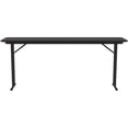 thumbnail image 3 of Correll 3/4" High Pressure Folding Seminar Table with Off-Set Leg Black Granite, 3 of 3